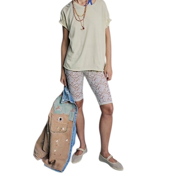 Free People All Day Women's Wear Lace Caprice in brown ,Large - Picture 2 of 7